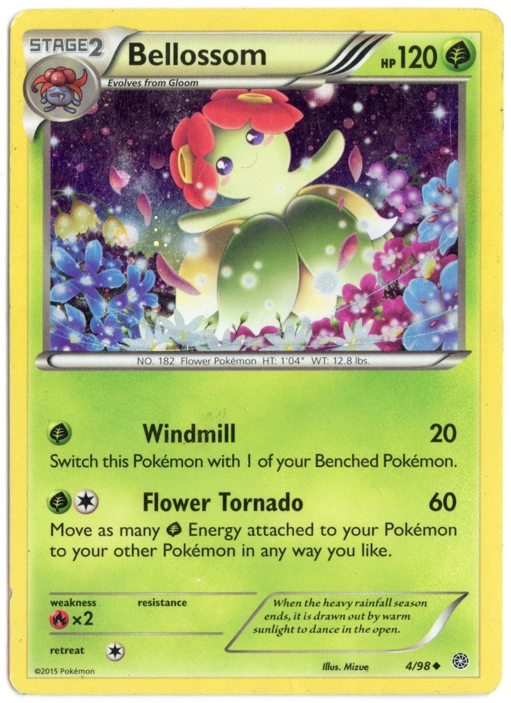 Ancient Origins Bellossom [Cosmos-Holo] Pokémon card